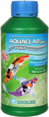ZOOLEK Aquaclar Pond Plus 500ml Klaruje Na Glony