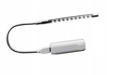 GIĘTKA ELASTYCZNE OŚWIETELNIE LATARKA LED USB DOSG