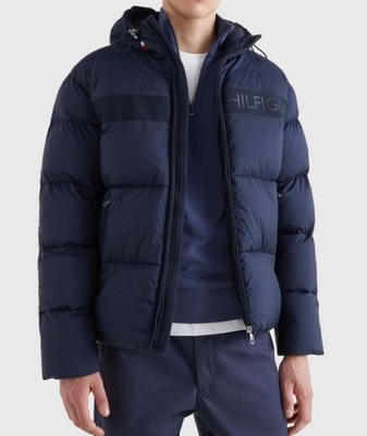 Tommy Hilfiger kurtka NY High Loft Puffer granatowy XXL