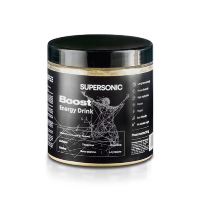 Supersonic Boost Energy Drink Melon-Ogórek 215g