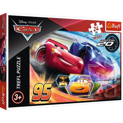 Trefl Puzzle Auta Cars 24 El MAXI