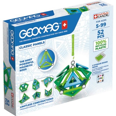 Geomag - Classic Panels Recycled - 52 el.