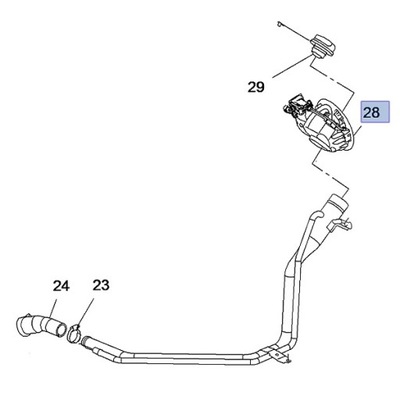 Крышка заливной топлива opel insignia a kombi 39077238 nowa оригинал фото №1