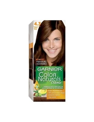 GARNIER COLOR NATURALS farba 4.3 ZŁOTY BRĄZ