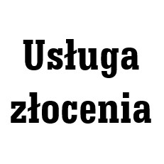 Dopłata za złocenie 1 produktu o masie do 1g