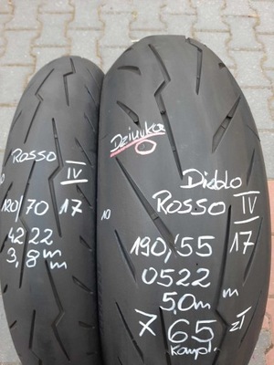 PIRELLI DIABLO ROSSO 4 190/55/17 120/70/17 