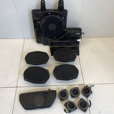 SPEAKERS SET ZESTA SUBWOOFER HARMAN/KARDON DODGE RAM V 1500 LIMITED 21R  