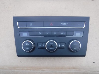 Панель кондиционера обдув seat leon iii 5f0907044 фото №1