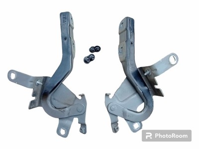 Петля капот правый левый комплект renault clio iv фото №1