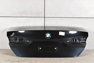 Bmw 5 g60 крышка багажника багажника задняя оригинальный лак цвет black sapphire 475 фото №1