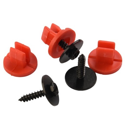 PARA VOLVO ROJO ORIFICIO 10MM X 8MM TORNILLOS PLUS 10M  