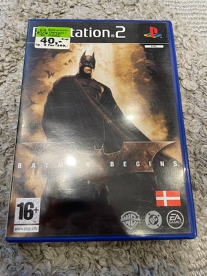 Gra BATMAN BEGINS PS2 PLAYSTATION 2 Sony PlayStation 2 (PS2)