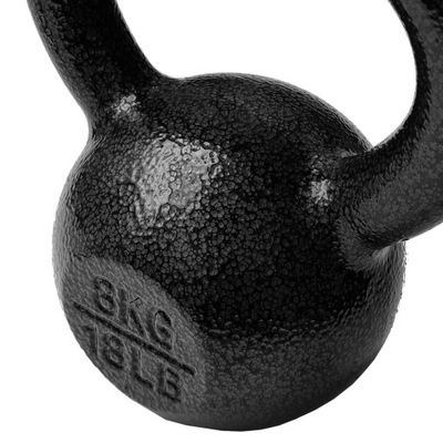 KETTLEBELL 8KG Kula odważnik hantel ketla hantle