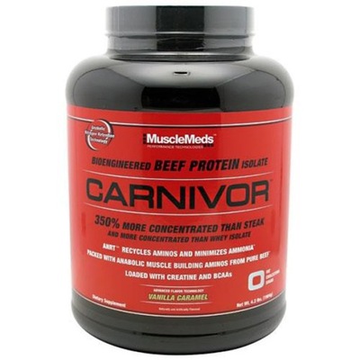 MuscleMeds Carnivor wanilia karmel Białko Wołowe