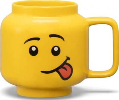 LEGO Chłopiec (Głuptasek) Kubek ceramiczny mała głowa