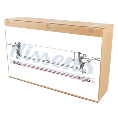 Nissens 96547 радиатор воздуха наддувочный фото №1