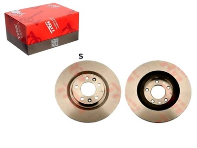 Тормозные диски тормозные 2szt mazda перед rx-8 03- trw фото №1