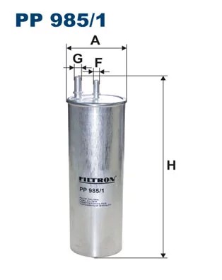 PP985/1 FILTRO COMBUSTIBLES  