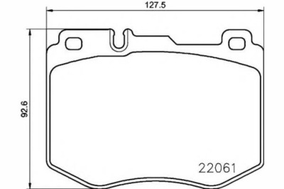 Textar тормозные колодки тормозные mercedes перед c253 c257 w фото №1