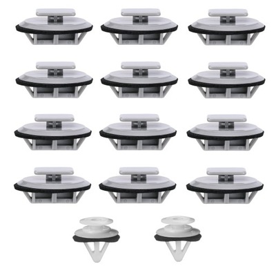 Набор комплект клипсы клипсов накладки порога do mazda 6 gj gl 2012- фото №1