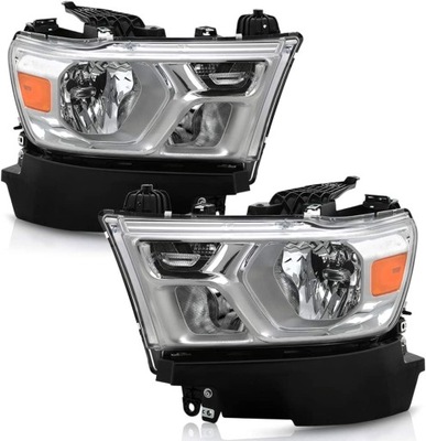 Dodge ram 1500 2019-2022 лампа перед светлая комплект фото №1