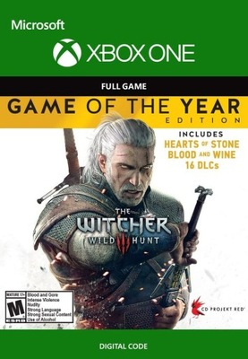 WIEDŹMIN 3 The Witcher 3: Wild Hunt GOTY Xbox One