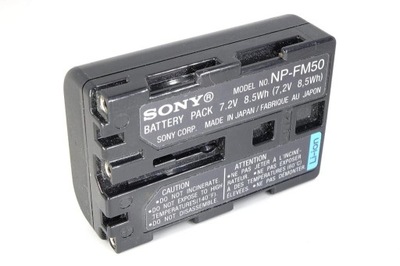 Oryginalna bateria Sony NP-FM50