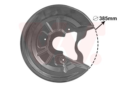 PROTECTION BRAKES DISC VW GOLF VI 2008-2014  