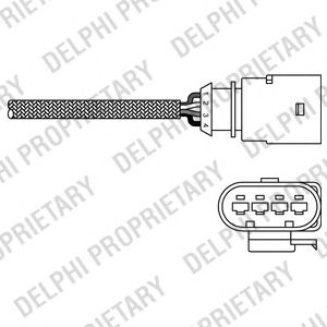 ЗОНД ЛЯМБДА DELPHI ES20289-12B1 AUDI A3