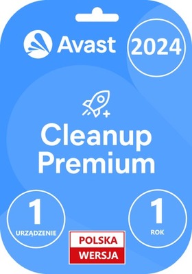 Avast Cleanup Premium PL 1 PC / 1 Rok