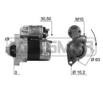 Era messmer стартер renault фото №1