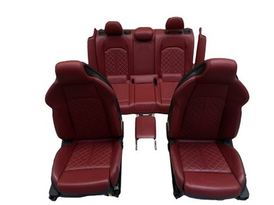 Audi s4 a4 8w b9 sedan шкіра сидіння оббивка фото №1