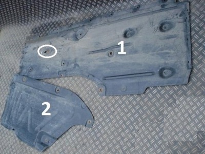 Bmw 3 e90 e91 захист пластик плита підлога фото №1