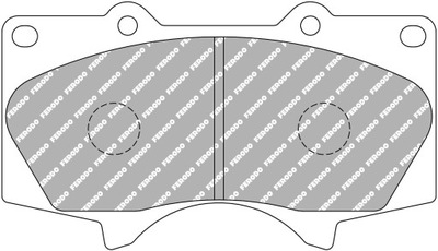 FCP1698H DS2500 FERODO ZAPATAS TOYOTA LAND CRUISER  