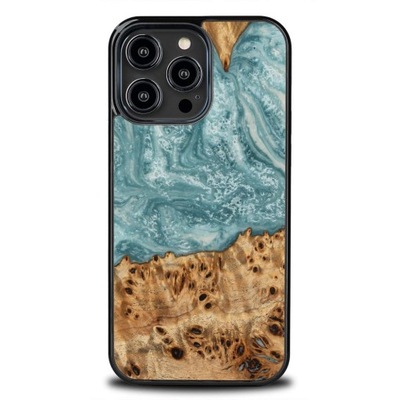 Etui drewno i żywica pokrowiec case futerał obudowa iPhone 15 Pro Max Uniq