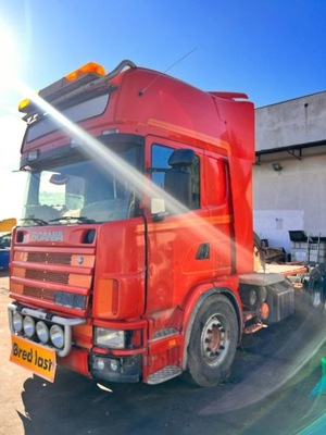 Scania капот решётка радиатора фото №1