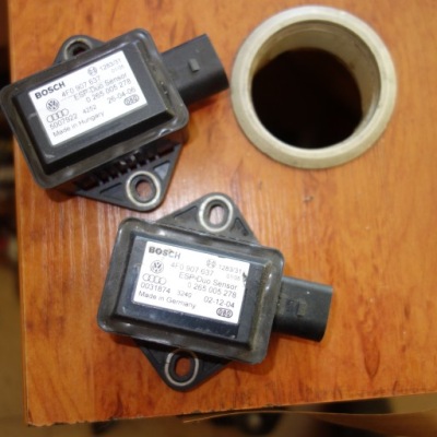 Модуль датчик датчик ускорения esp audi a6 c6 4f 4f0907637 фото №1