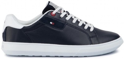 TOMMY HILFIGER buty sportowe sneakersy granatowe trampki r. 40 26 cm