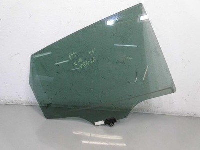 Скло двері правий задня kia venga 11r фото №1