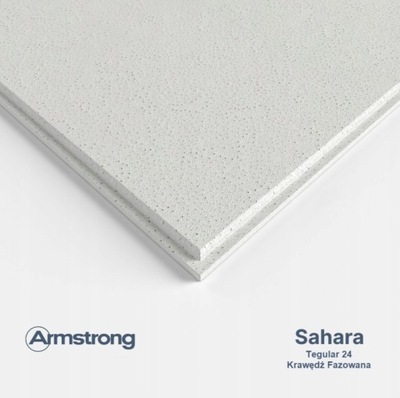 Płyta sufitowa - Armstrong Sahara Tegular 600x600