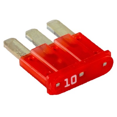 Запобіжник плоске micro 3 micro3 10a jeep dodge фото №1