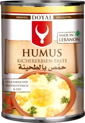 Pasta z Ciecierzycy Arabska Humus 400g Doyal