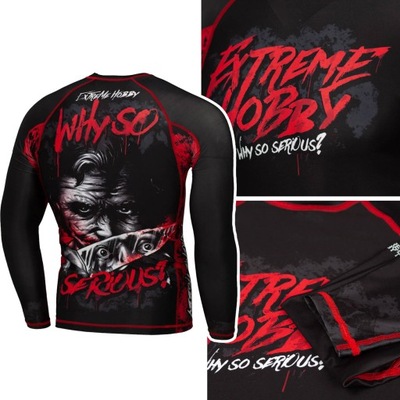 Rashguard z długim rękawem męski Extreme Hobby Why So Serious r. L