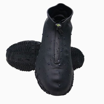 Gumowe wodoodporne ochraniacze na buty z suwakiem