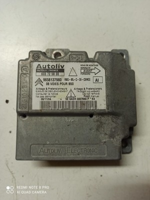 Модуль подушок подушка безпеки citroen c4 фото №1