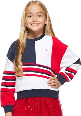 Bluza Tommy Hilfiger dziewczęca dresowa r 128 cm