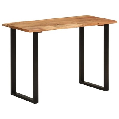 Stół jadalniany, 110x50x76 cm, lite drewno akacj