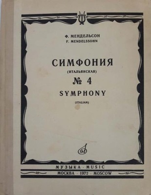 Mendelssohn Symfonia no 4 NUTY