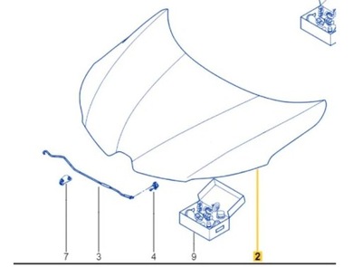 Капот кришка двигуна renault kadjar фото №1