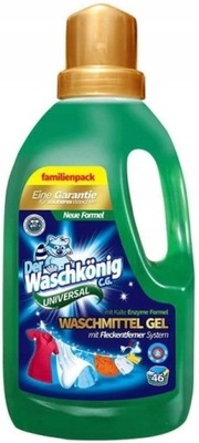 ŻEL DO PRANIA UNIWERSALNY NIEMIECKI DE WASCHKONIG UNIVERSAL 1,6L 46 PRAŃ